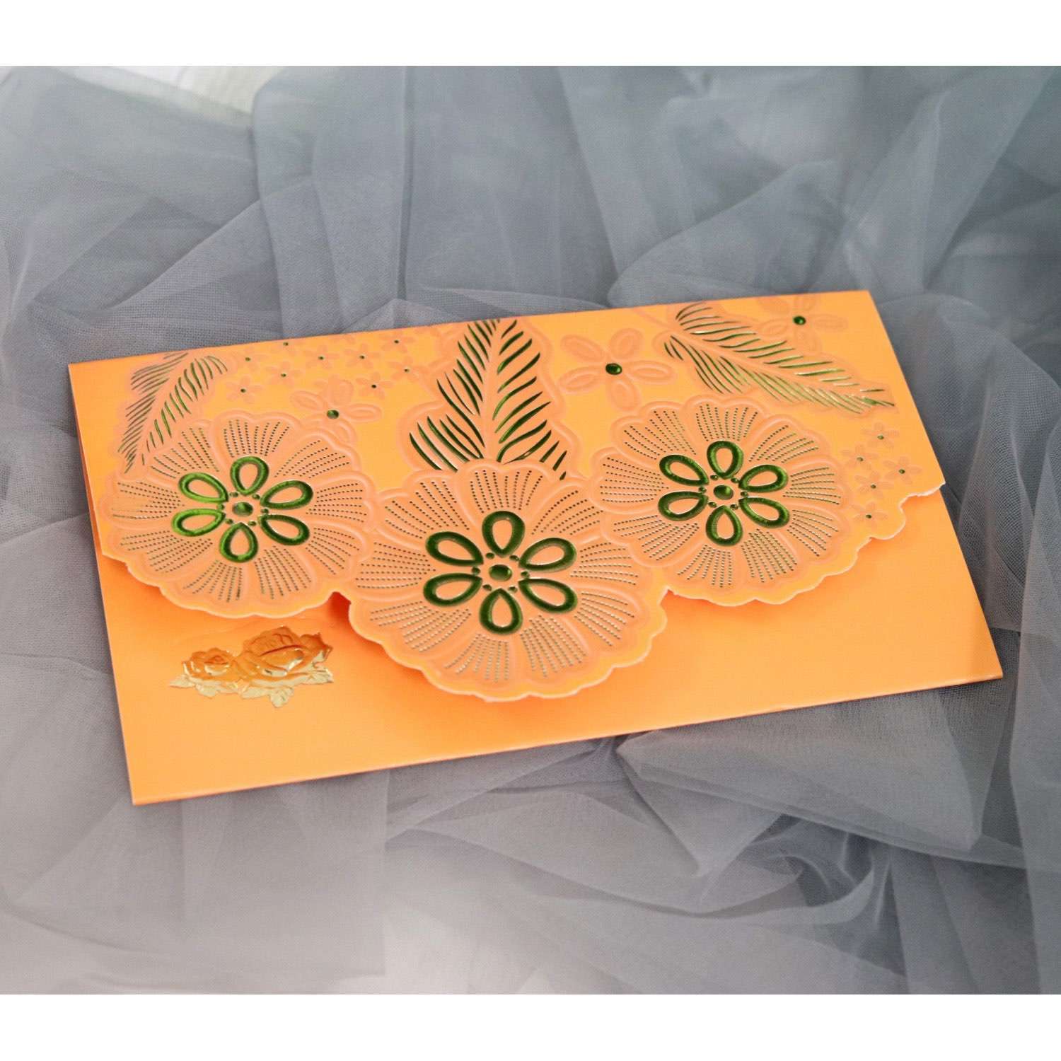 Foiling Invitation Card Business Card Wedding Invitation Rectangle